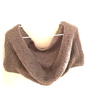 Knit infinity scarf